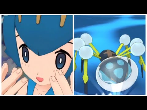 Pokemon Masters EX: Lana & Araquanid Sync Move Animation, Should You Summon & Sync Grid Build