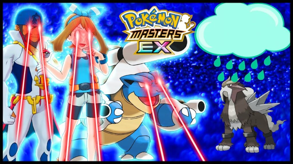 Kyogre Rain Team SPEEDRUNS Entei Legendary Arena! | Pokemon Masters EX