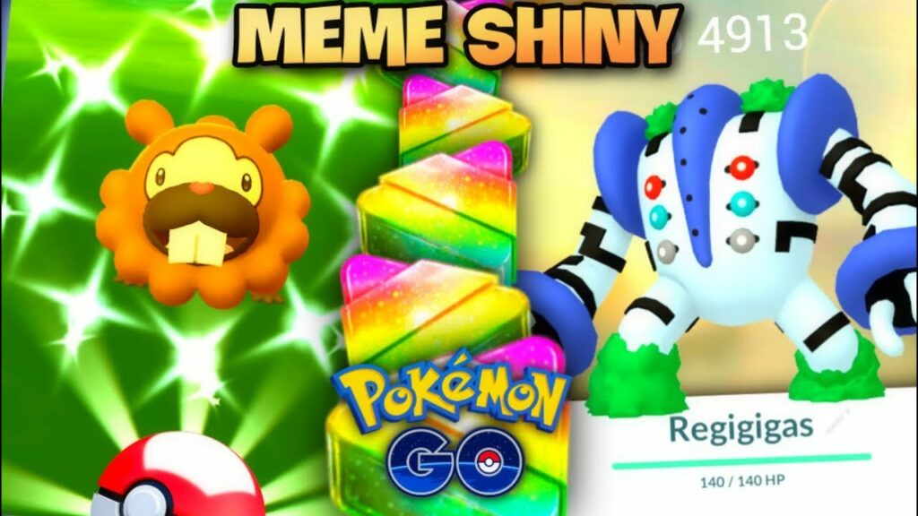 *SHINY BIDOOF* The Biggest Meme Event in Pokemon GO History // Shiny Regigigas Raids