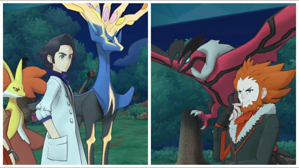 Pokemon Masters EX Give & Take Professor Sycamore & Xerneas and Lysandre & Yveltal Legendary Event