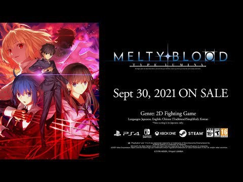 MELTY BLOOD: TYPE LUMINA Release Announcement Trailer