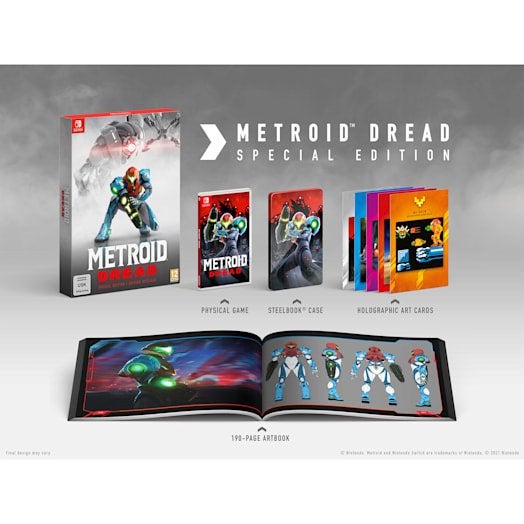 Metroid Dread Special Edition Preorder Available on Nintendo UK Store