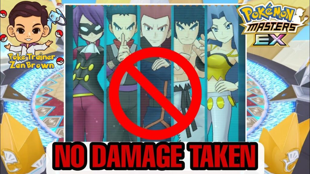 Master Mode 7500 Pts Without Taking Damage | Pokemon Masters EX | Champion Stadium Johto Challenge