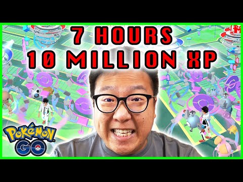 I GAINED 10,000,000 XP IN 7 HOURS FROM HOME IN POKEMON GO