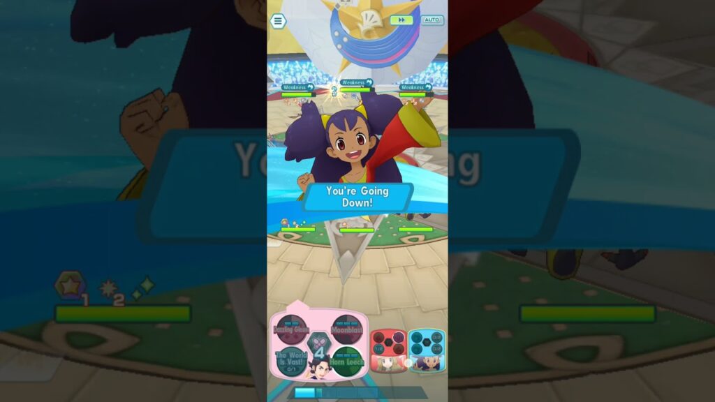 Johto Champion Stadium (vs Champion Lance) Pokemon Masters EX feat. Iris F2PEX