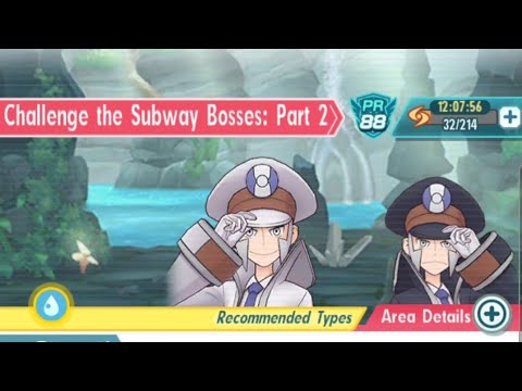 Challenge the Subway Bosses part 2 F2P Method! - Pokemon Masters EX