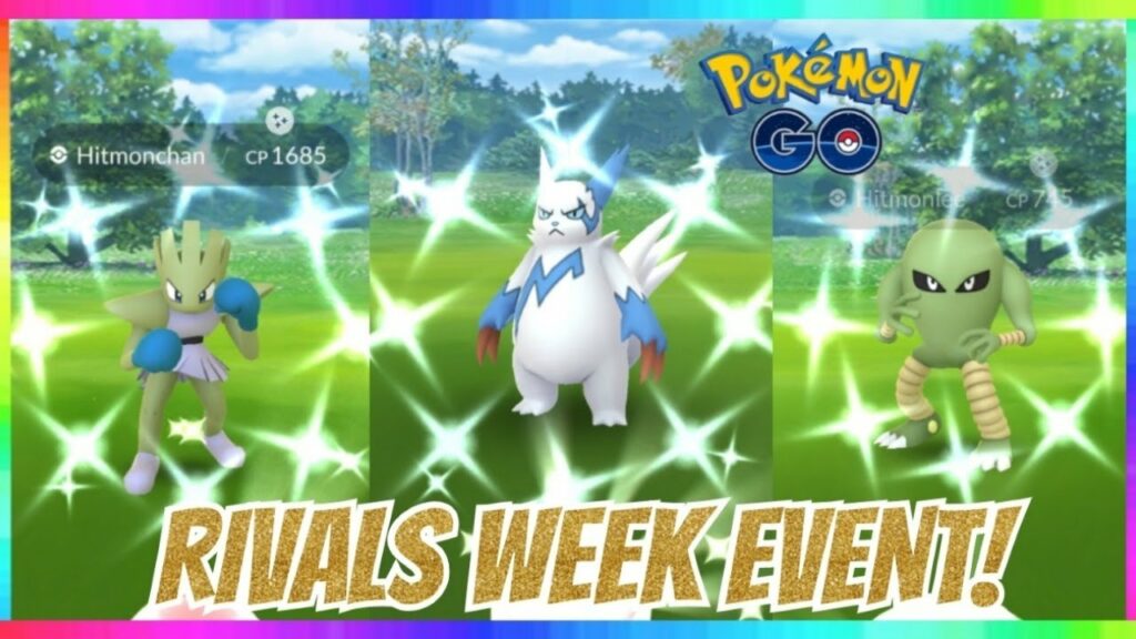 NEW RIVALS WEEK EVENT IN POKEMON GO! Shundo Hitmonchan & Hitmonlee Hunting! +Zangoose & More