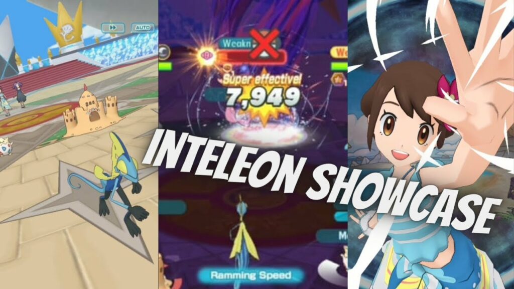 Showcase - Seasonal Gloria & Inteleon | Ft. Event, Co-op, Champion Stadium 1500 | Pokemon Masters EX