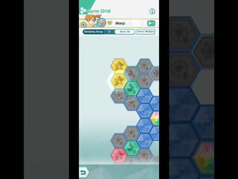 Pokemon Masters Ex Misty 3/5 and Sync Grid