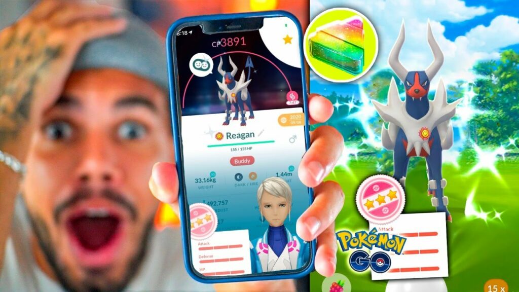 MEGA HOUDOON 100% SHINY & UM PASSO DO LVL 51 - POKEMON GO | Cris |