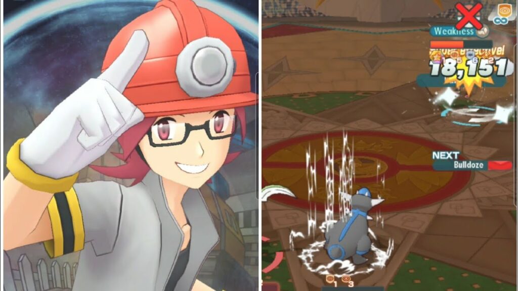 Roark SMASHES 1,500pts Master Mode! | Pokemon Masters EX
