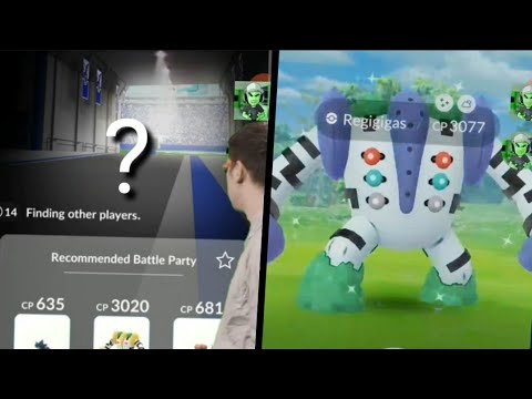 Shiny regigigas raid pokemon go .exe