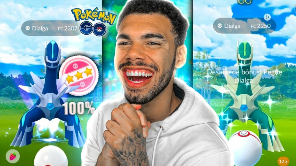 DIALGA SHINY & 100% FOI O MAIOR SURTO DE RAIDS - POKEMON GO | Cris |