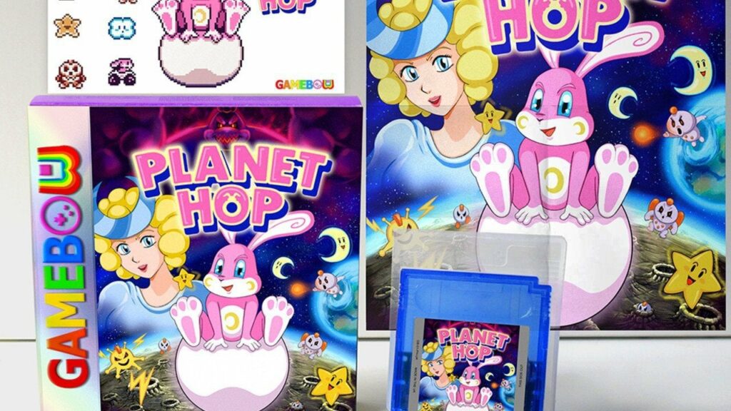 Take A Look At 'Planet Hop', A Charming New Game Boy Title