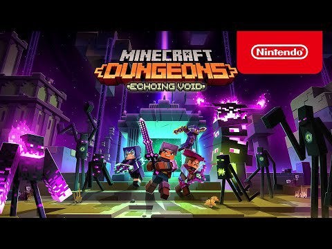 Minecraft Dungeons Echoing Void DLC - Launch Trailer - Nintendo Switch