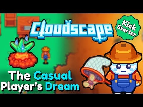 Epic Funded Kickstarter Game That Is Coming To Switch! The Game Is Called Cloudscape And It Aims To Combine Stardew Valley, Animal Crossing And Legend Of Zelda Into 1. I made An Overview Video About It So You Can See Exactly What It's All About! (Approved By The Dev) :)