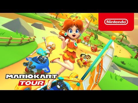Mario Kart Tour - Summer Tour Trailer