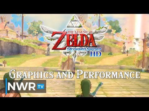 The Legend of Zelda: Skyward Sword HD Graphics and Performance Switch VS Wii
