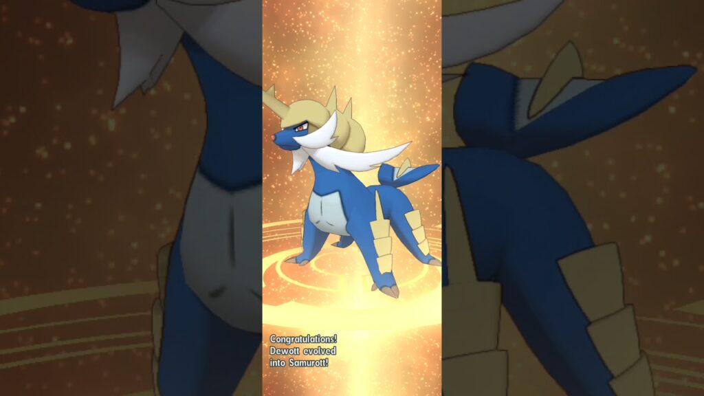 Dewott Evolution | Pokemon Masters EX #shorts #pokemon
