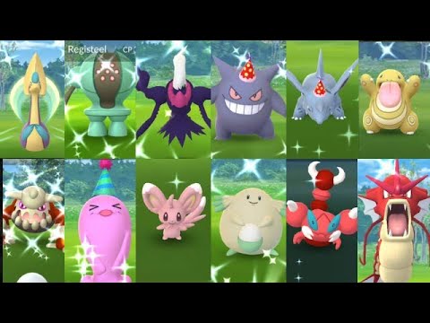 2020 Shiny highlights raid and wild encounter. Cresselia, Regice, Darkrai, lickitung and more!