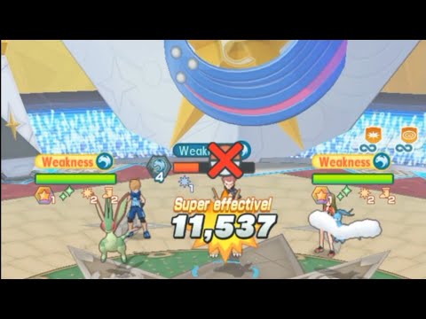 Pokemon masters trying out syng suit leon is he good at 1/5