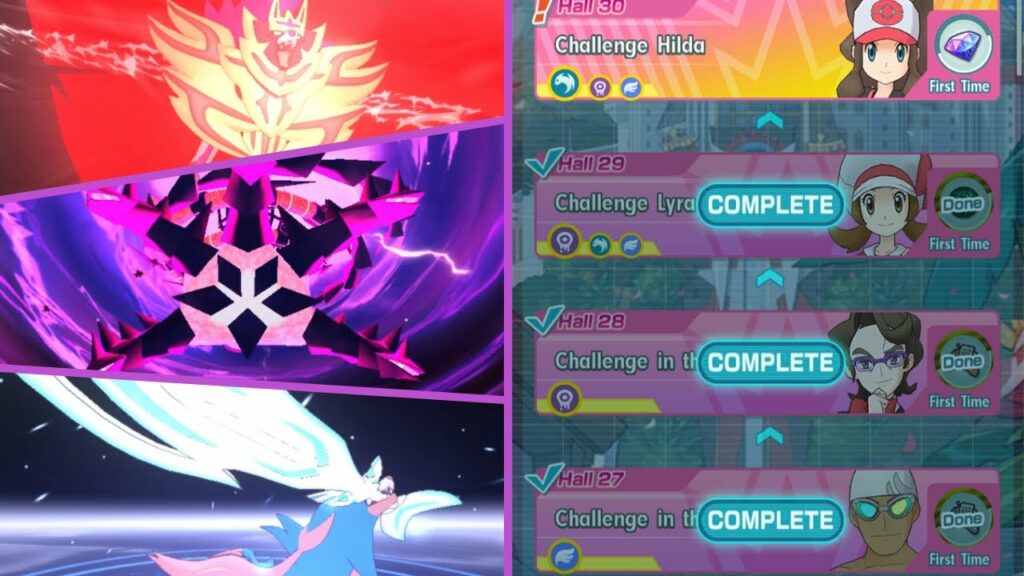 Galar Legends vs Hall 30 Hilda - Pokemon Masters EX (Battle Villa)