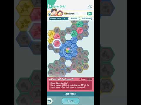 Pokemon Masters Ex Ethan Sync Grid