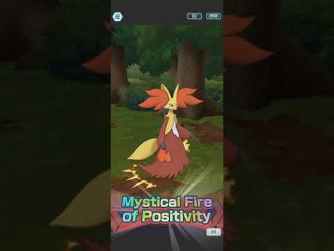 Delphox Sync Move | Pokemon Masters EX #shorts #pokemon