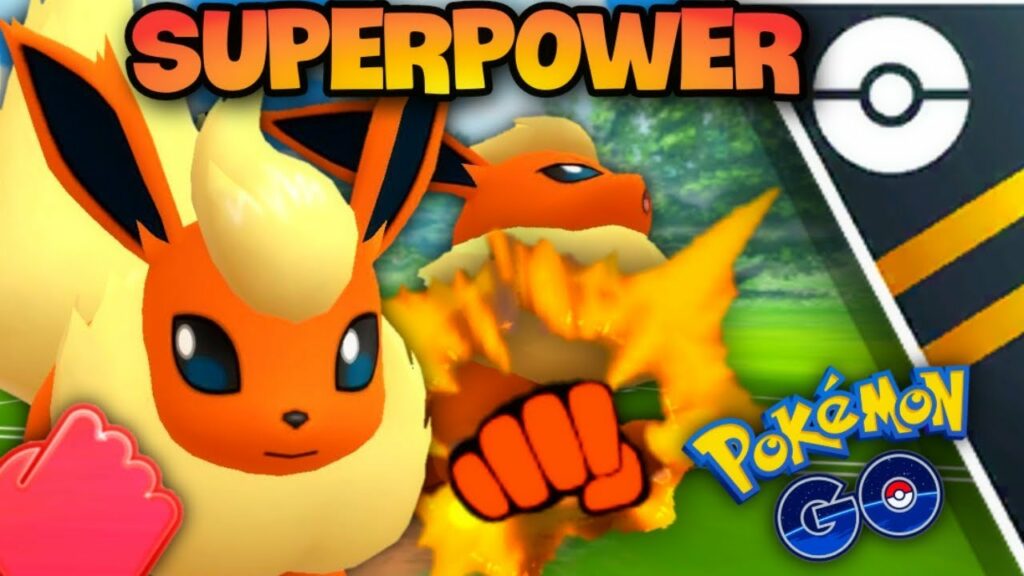 Superpower Flareon in Ultra Premier GO Battle League Pokemon GO // Risky Business
