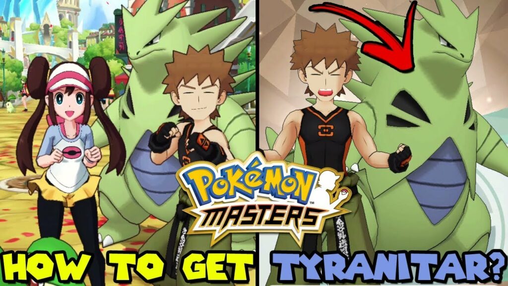 Pokemon Masters - How to get TYRANITAR? - Sygna Suit Brock Sync Pair