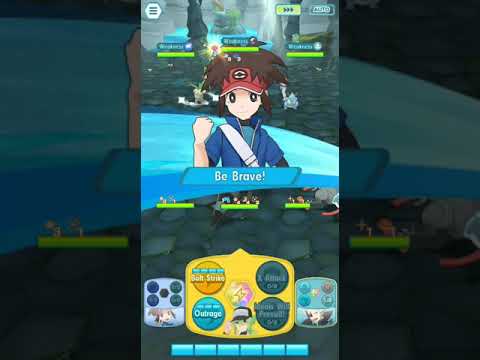 pokemon masters ex defeting Geovanni vs getasis