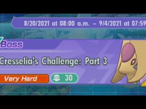 Pokemon masters ex | Cresselia's challenge : part 3 | F2P