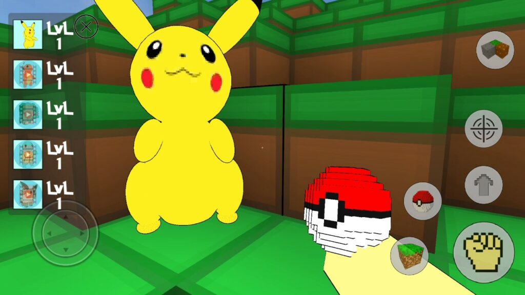 Cube Craft Go: Pixelmon Battle Android Gameplay