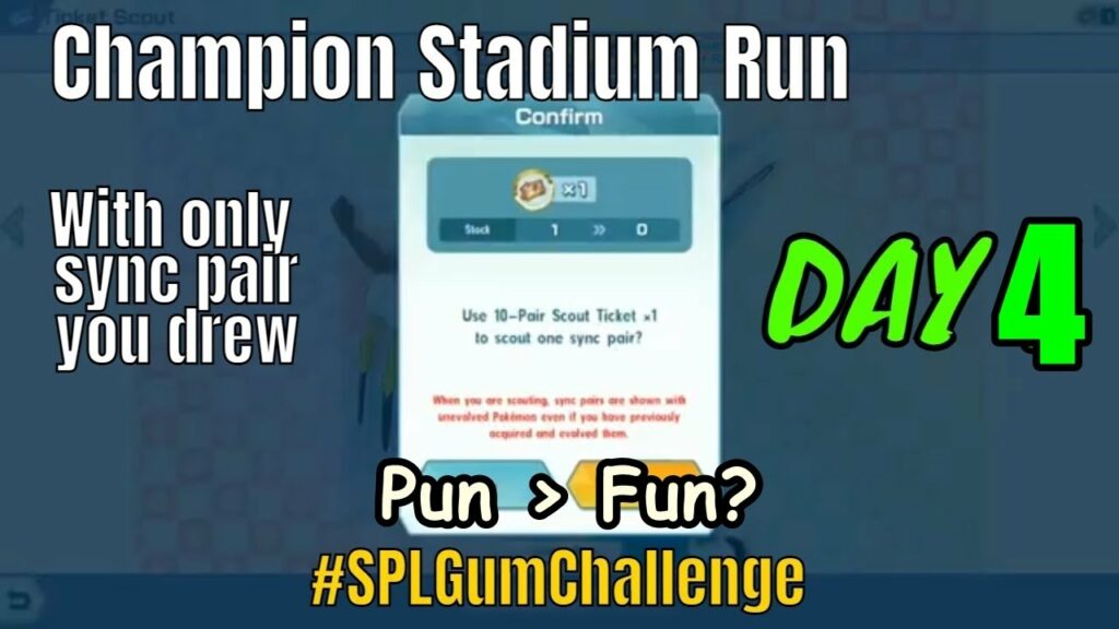 #SPLGUM Challenge - Champion Stadium Day 4 Preview | Pokemon Masters EX (English CC)