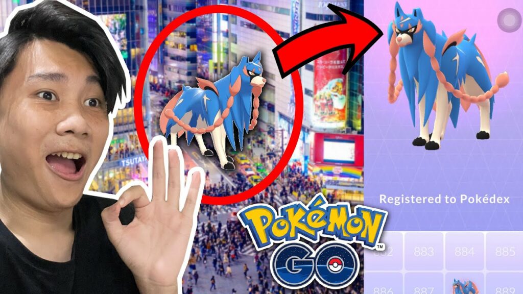 MENCOBA MENANGKAP LEGENDARY POKEMON ZACIAN DI SHIBUYA JEPANG??? POKEMON GO INDONESIA RAID BOSS