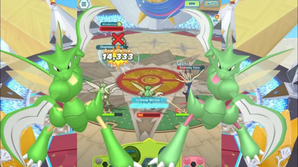 Duo Scyther take out Champion blue Master Mode CS Pokemon Masters EX