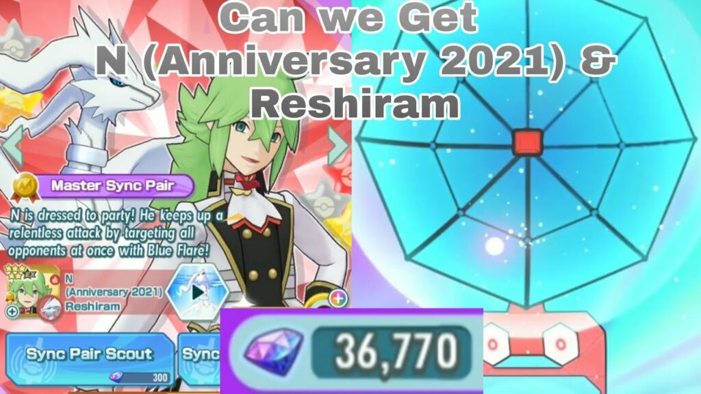 Pokemon Masters EX | And So It Begins... | Scouting for N (Anniversary 2021) & Reshiram