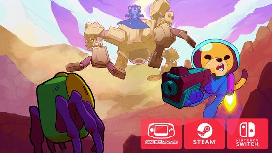 Goodboy Galaxy is a new indie game in development for Game Boy Advance and Switch