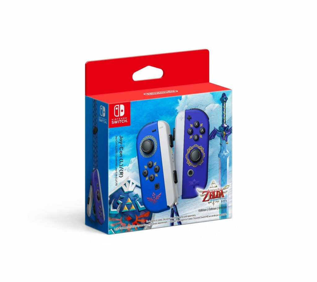 The Legend of Zelda: Skyward Sword Joy-Con in stock NOW at GameStop U.S. website/app! I just got my own order in <^.^>