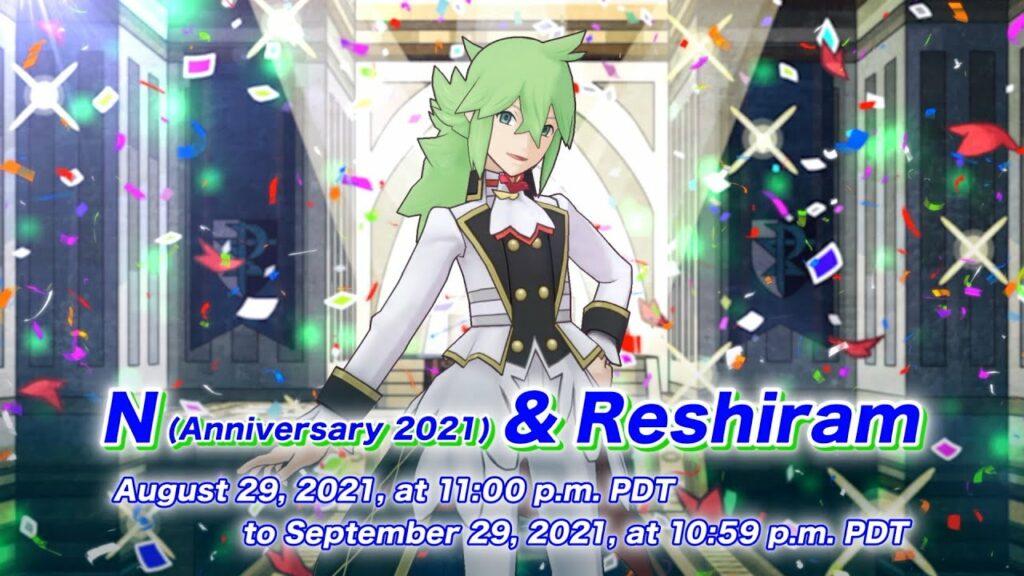 N (Anniversary 2021) & Reshiram Sync Pair Intro