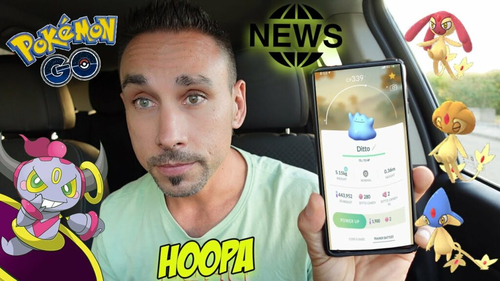 ARRIVA IL MISTERIOSO HOOPA! DITTO SHINY GARANTITO? POKEMON GO ITA