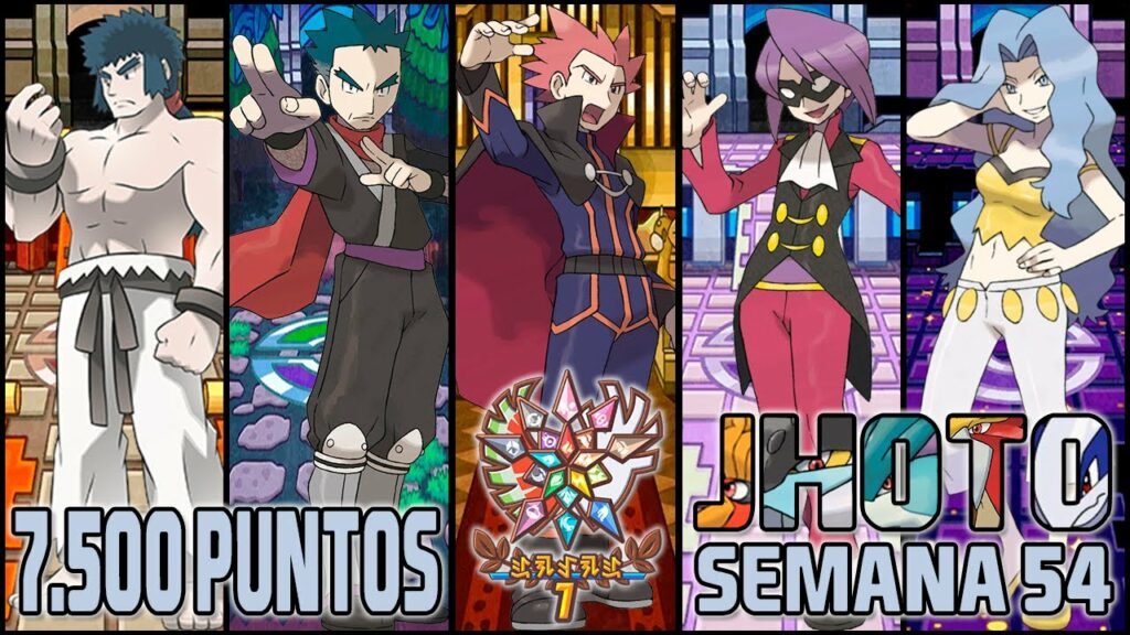MODO ELITE 7.500 PUNTOS | COMBATE DE CAMPEONES SEMANA 54 | JOHTO | POKEMON MASTERS EX
