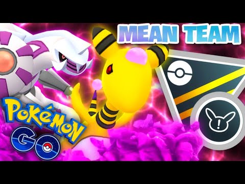 Shadow Ampharos & Palkia in Ultra GO Battle League for Pokemon GO