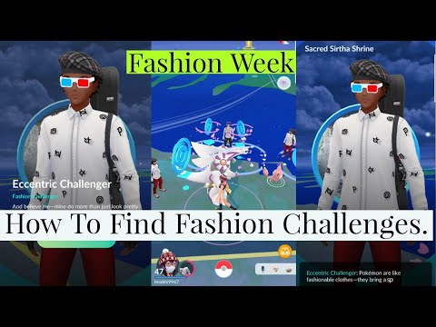 How To Find Fashion Challenges In Pokemon Go | Battle Fashion Challengers | Pokemon Go Research