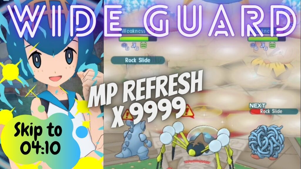 Showcase - Lana & Araquanid (Wide Guard) | Champion Stadium: 1500 Pts | Pokemon Masters EX