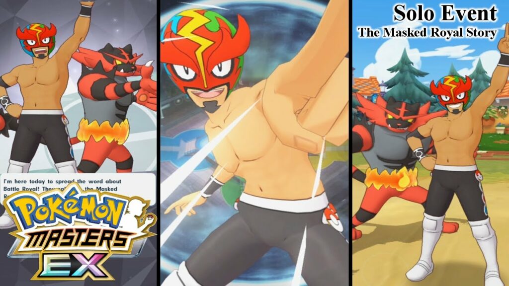 [Let's Play] Pokemon Masters EX: Solo Event - The Masked Royal Story