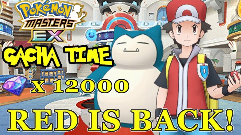 Pokemon Masters EX - RED IS BACK WITH SNORLAX! A new gacha to bridge us in the new main story!