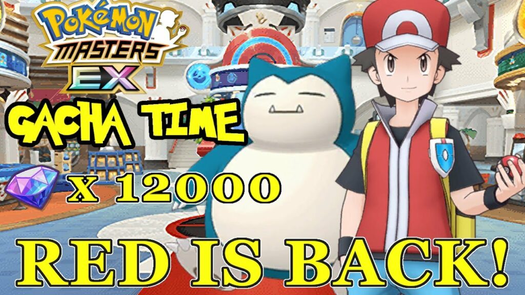 Pokemon Masters EX - RED IS BACK WITH SNORLAX! A new gacha to bridge us in the new main story!