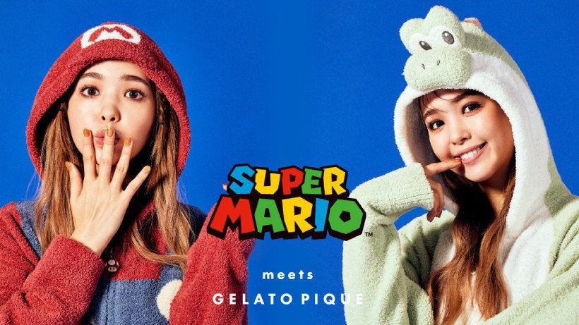 Nintendo collaborates with Gelato pique with Mario related products (Japan Exclusive)