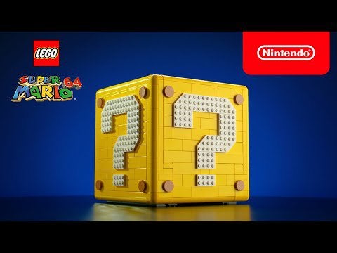 Recapture the magic of Super Mario 64 with this buildable LEGO ? block